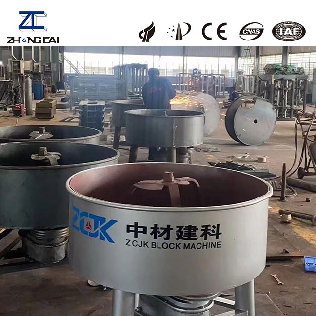 Hotová míchačka na beton